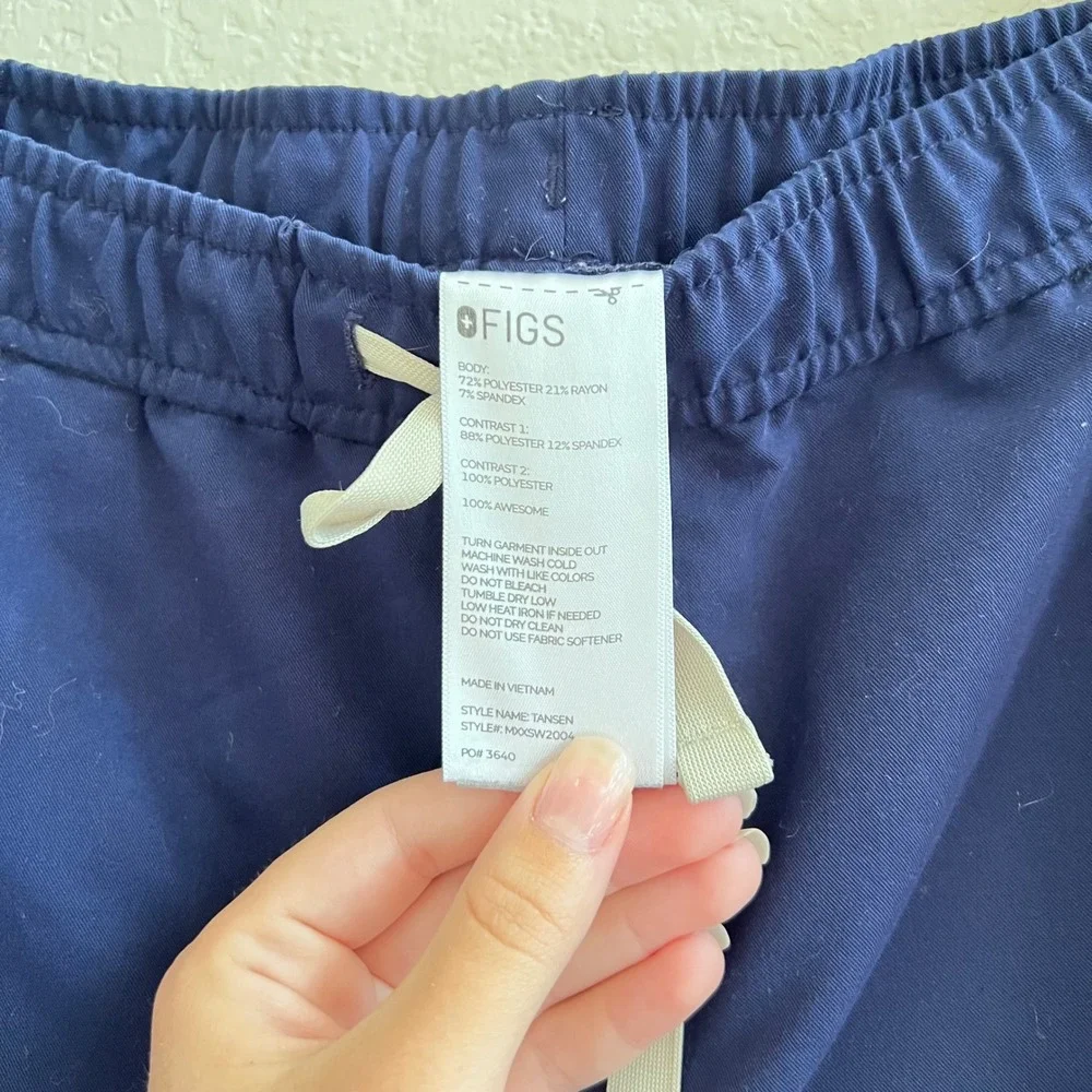 Figs Tansen Jogger Scrub Pant Men's Navy‎ Size XL Technical Collection